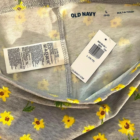 Set of 3 Fun and Girly Cotton Printed Leggings (Sz 10-12) - Picture 7 of 9